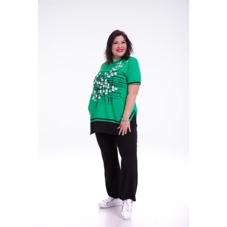 Charlotte plus-size 2 részes nyári set (Felső+leggings)